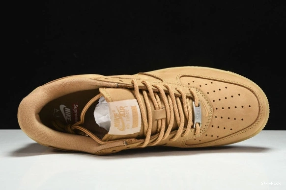 Low DN1555-200 Nike Supreme Wheat Air SP 1 Force  0902